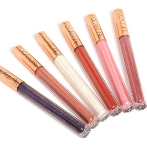 Lip Gloss Glitter Lip Tint Shimmer Long Lasting Lipstick Moisturizer Lips Make Up Natural Lips