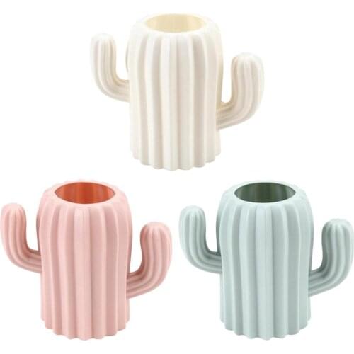 Pen Holder Student Stationery Desktop Cactus Desk Multifunction Storage Box Pen Container Brush Pot Office Supplies Pen Holder