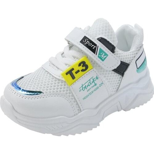 Kids Shoes New Childrens Sneakers School Students Air Mesh Running Hot Breathable Non-slip Fashion Shoes Hot In Girls and Boys