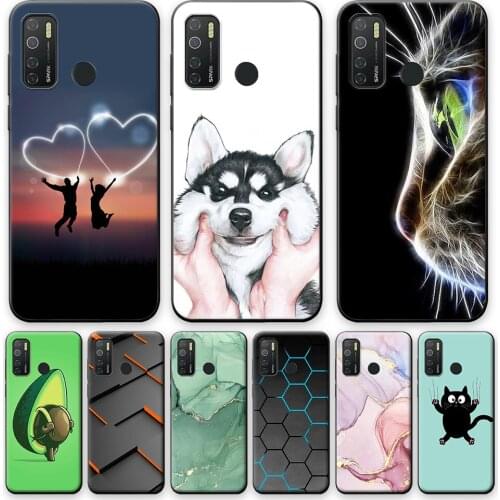 For Tecno Spark 5 Case Aniaml Style Back Cover For Tecno Spark 5 6.6" Soft Silicone Phone Case For Tecno Spark 5 TPU Cool Fundas