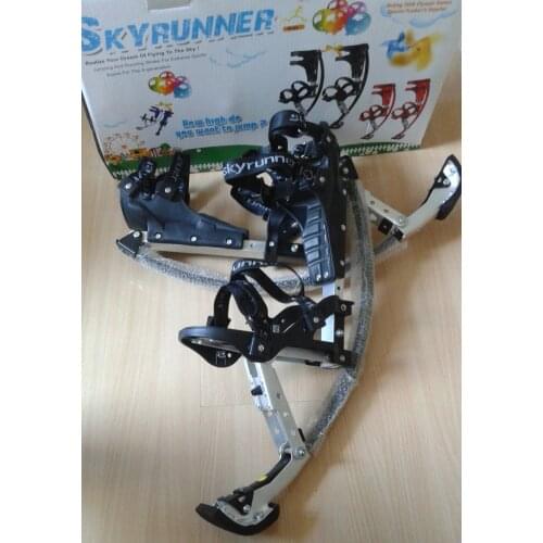 Jumping Stilts For People Weight 88lbs~132lbs/40kg~60kg black/Exercise Parkour Fun Fitness/Flying Jump shoes/Extreme Sports