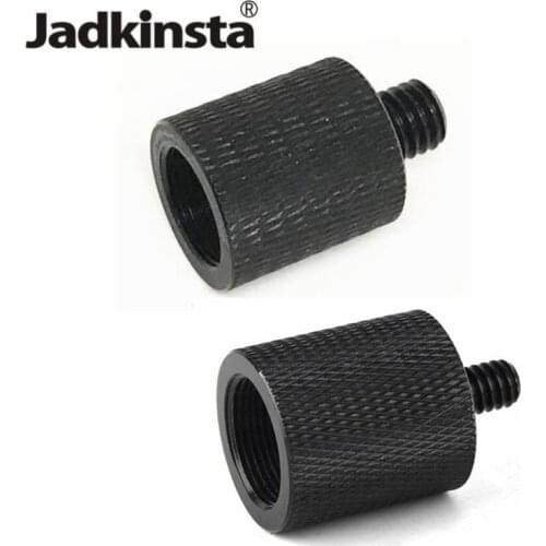 Jadkinsta Aluminum Microphone Screw Adapter 5/8 Female to 3/8 1/4 Male Adapter Screws Microphone Bracket Conversion Level