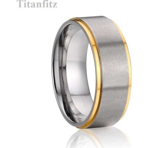 Handmade love alliances big 8mm wedding couple rings for men and women marriage anniversary fashion mens finger ring male