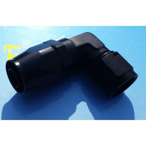 Forged reusable -10an an-10 an10 7/8-14unf thread 90 degree 90degree Swivel Hose End fitting for brz fa20 oil cooler kits