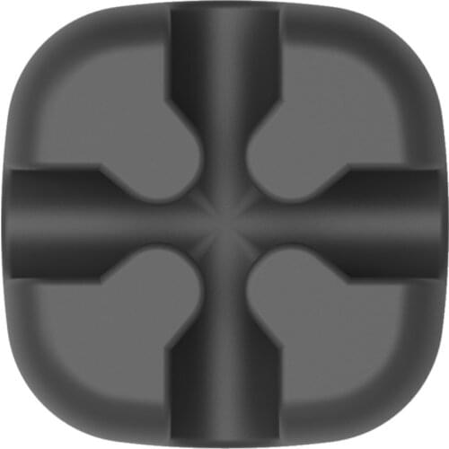 Cross-shaped Soft Silicone Cable Winder Desktop Wire Organizer Earphone Cable Holder Clip Mouse Cord Protector Management,CBSX