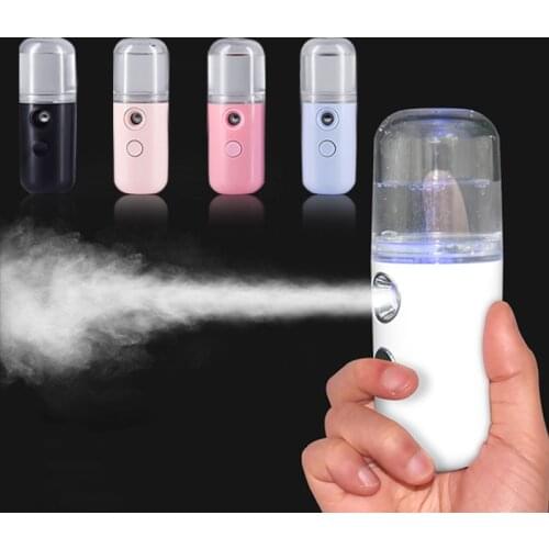 30ML Mini Nano Facial Sprayer USB Nebulizer Face Steamer Humidifier Hydrating Anti-aging Wrinkle Women Beauty Skin Care Tools