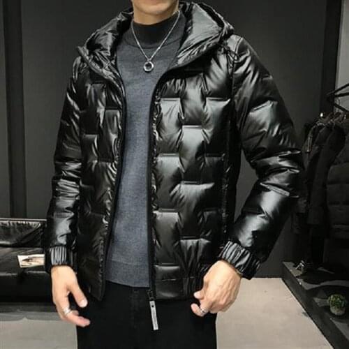 Autumn Winter Mens white Duck Down Jacket Ultra light Coat Waterproof HOODIES Parkas Fashion Outerwear Thin Coat