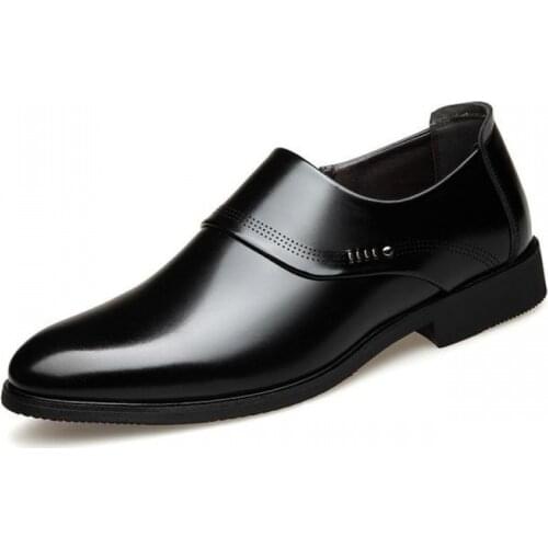 New Mens Leather Shoes, Soft Leather Business Formal Wear Shoes, Mens British Breathable Mens Shoes, Casual Shoes 38-44