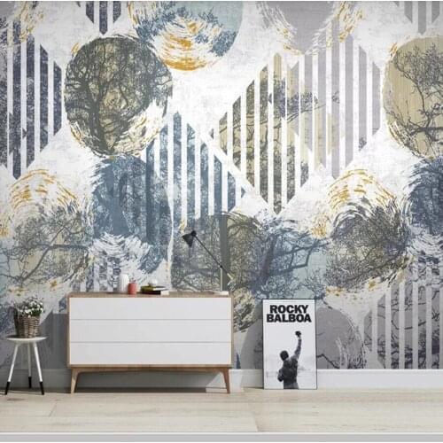 Nordic modern abstract retro woods twigs 3d wallpaper papel de pared,living room sofa tv wall bedroom restaurant bar mural