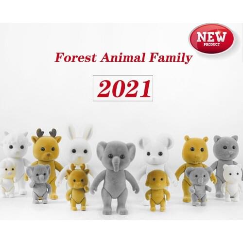 New Dollhouse Furniture 1/12 Miniatures Living Room Kitchen Bathroom Set Animal Figurines Dog Cat Diy Collectible Toys For Girls