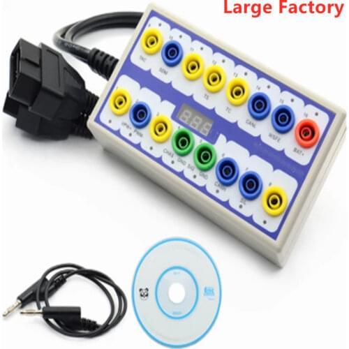 Newly Auto Car OBD 2 Pin Out Box Break Out Box OBD2 Breakout Box OBD OBDII Protocol Detector Diagnostic Connector Detector