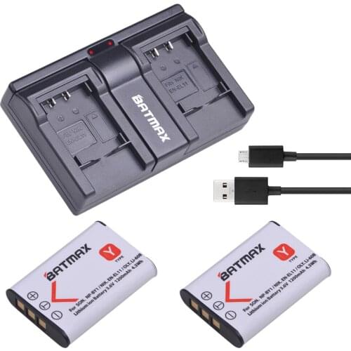 NP-BY1 1200mAh NP BY1 Battery + Dual Charger for NP-BY1 EN-EL11 LI-60B DLI-78 DB-L70 DB-80 Sony HDR-AZ1 Nikon Coolpix S550 S560