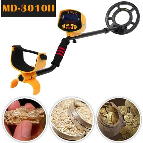 Professional Underground Metal Detector MD3010II Gold Digger Treasure Hunter Portable High Sensitivity Seeking Tool