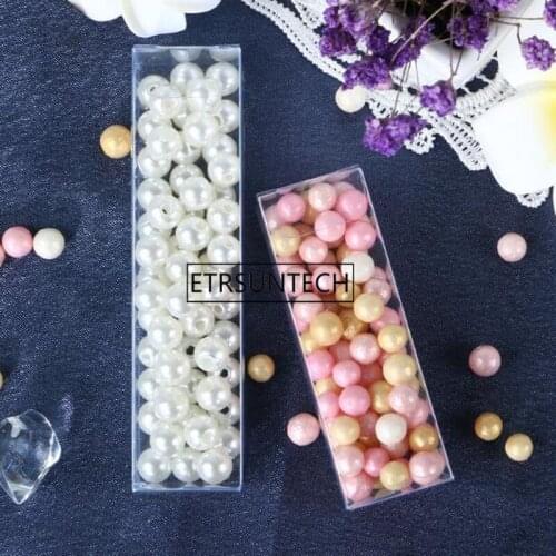 Clear Transparent PVC Plastic Packaging Box DIY Lipstick Eyeliner Pen Cosmetics Gift Box