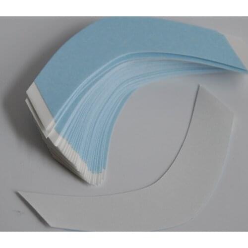 36pcs/lot V Shapes Strong Wig Lace Front Blue Double Tape For Toupee/Lace Wig/Tape Hair Extension Hair System Adhesive Tape