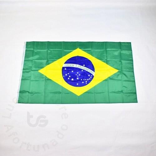 Brazil 90*150cm flag Banner Hanging National flag for meet,Parade,party.Hanging,decoration