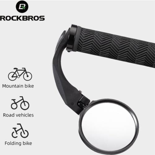 CATEYE Bike Mirror MTB Road Bicycle Rear View Mirror Back Sight Eye Blind Spot Mirror Wide Angle Safety Rearview Bike Mirrors