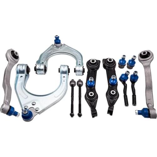 2113304411 12 Piece Front Control Arms Tie Rods Ball Joints for Mercedes Benz E63 AMG 2007