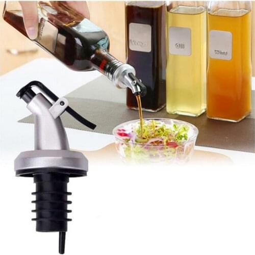 3PCS Bottle Stopper Leak Proof Wine Bottle Stopper Bottle Cap Wine Pourer Spout Stopper Dispenser Olive Oil Sprayer Kitchen Tool