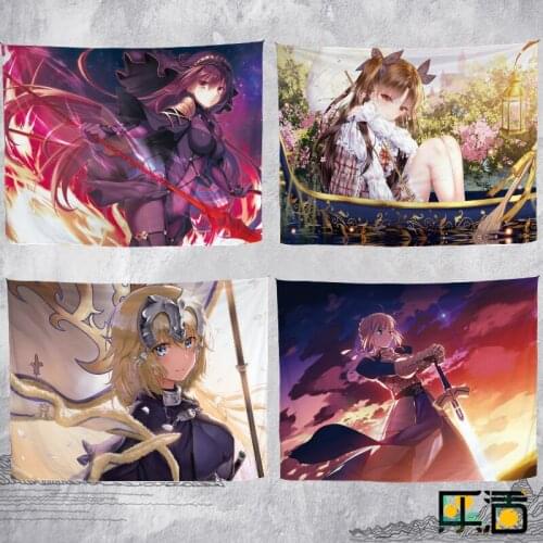 Anime Kawaii Room Decor Hippie Tapestry Cartoon Tapisserie Home Decoration Cute Room Decoration Mural Macrame mandala Beach Mat