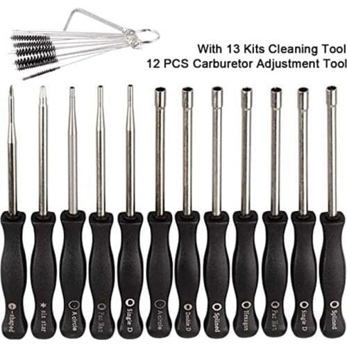 For 2-Cycle Engine Poulan Husqvarna STIHL Echo Trimmer Weed Eater Chainsaw Carburetor Adjustment Tool Carb Adjusting Kit