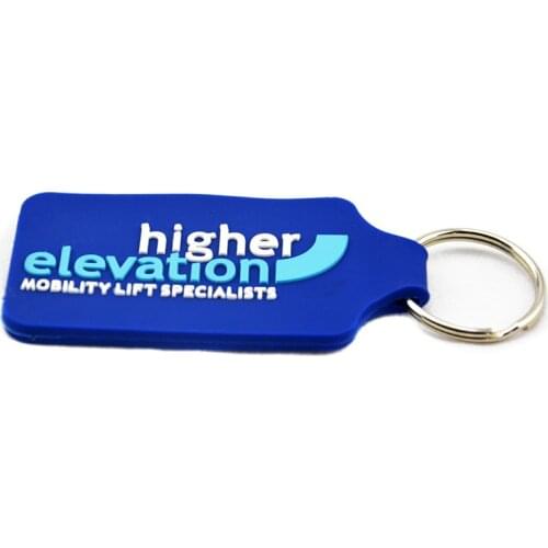 OneBandaHouse Custom Make 2D Soft PVC Keychain for Advertising Gift