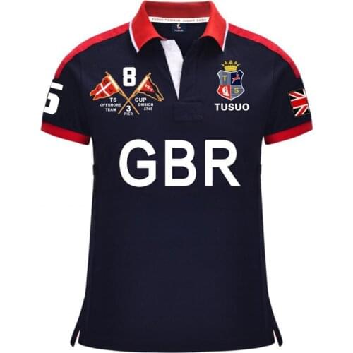 Brand Polo Shirt Men Short Sleeve Casual Male Polos GBR MEXICO Embroidery Summer Shirts Plus Size 4XL 5XL 6XL