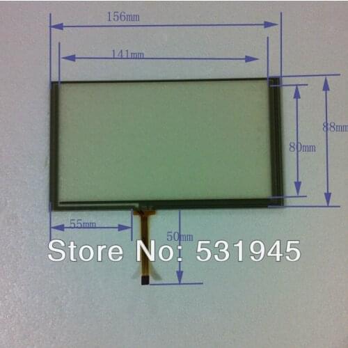 ZhiYuSun POST 6.2inch touch screen digital player handwriting screen outer periphery dimension 156*90 General touch screen