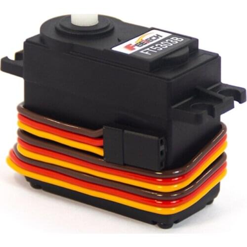 FT5303B 3V Low Voltage Standard Size 3 Kg Digital Micro Servo Motor 180 Degree For 1/8 1/10 Car Crawler Robot Arm Helicopter