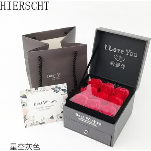 Hot Spot, Immortal Rose Box, Jewelry Lipstick Packaging Box, Necklace, Ring, Earring Packaging Gift Box, Jewelry Storage Box