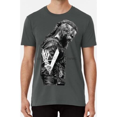 KING RAGNAR LOTHBROK - VIKINGS T shirt ragnar king lothbrok vikings rollo lagertha ubbe flocki kategat ivar