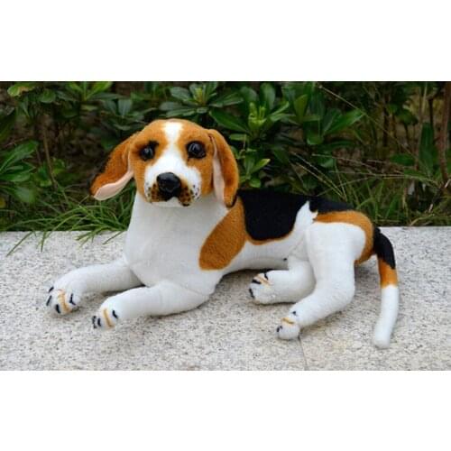 Lovely prone beagle dog plush toy about 28cm , baby toy , birthday gift 0174