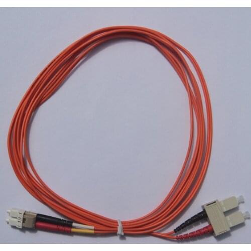 LC-SC MM OM2 Duplex 2.0mm OFNP Fiber Optic Patchcord Optical Pigtails Cable Jumpers