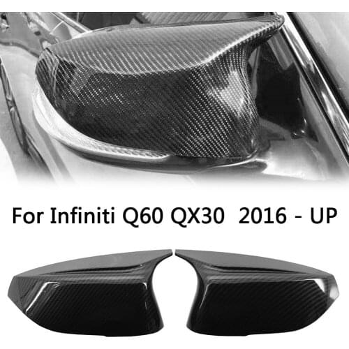 Multifunctional Side Wing Mirror Cover Cap Rearview Mirror Shell for Infiniti Q50 Q50S Q70 Q60 QX30 Car Exterior