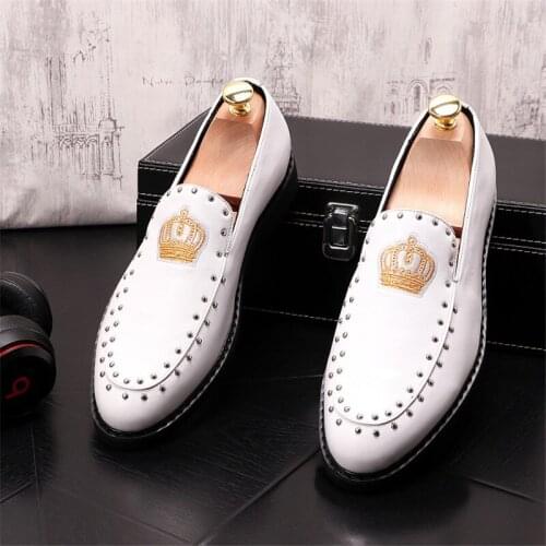 Fashion Trend Men Loafers Formal Leather Shoes Casual Shoes Dress Shoes Chaussure Homme