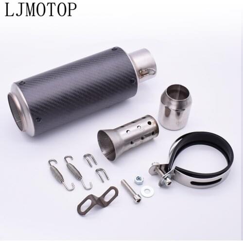 For Honda Suzuki Yamaha Kawasaki Victory Aprilia Davidson Universal Motorcycle Exhaust Muffler Escape Moto Exhaust And DB killer