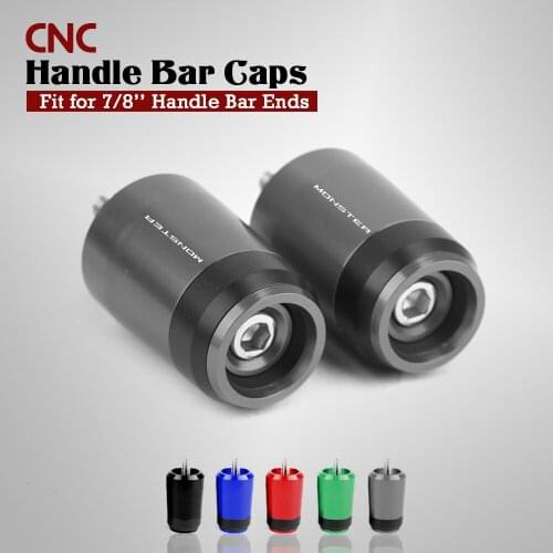 Handlebar Grips End Motorcycle Handle Bar Cap End Plug for Ducati M900 M 900 Monster 821 400 620 695 696 796 821 1100 1200