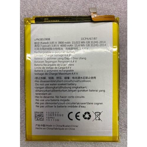 HST New Battery 4000mAh Battery for Hisense 4 pro HLTE311T LPN385390B 385390 Batteries