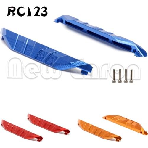 #8923 Aluminum Alloy Left / Right Outer Wing Guard Foot Pedal for TRAXXAS 1/10 MAXX Monster TRUCK 89076-4 Car Accessories