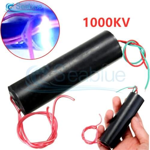 DC 3.7V-7.4V to 1000KV 1000000V Boost Step up High-voltage Generator Ignition Coil Pulse Power Module Igniter Transformer