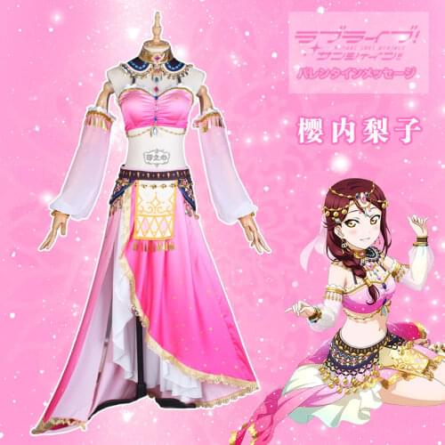 LoveLive!Sunshine!! Sakurauchi Riko Cosplay Costume Dancing Diva Awakening Dancewear Role Play Clothing High-End Custom-Make