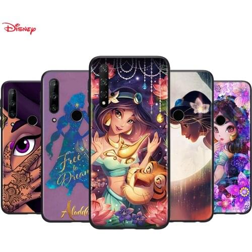 Silicone Cover Disney Jasmine Princess For Honor 30 30S V30 V20 9N 9S 9A 9C 20S 20E X10 20 7C Lite Pro Plus Phone Case