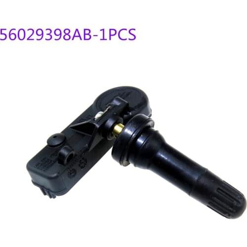SCJYRXS Qty1 433MHZ TPMS Tire Pressure Monitor Systems Sensor 56029398AB for Jeep Fiat Chrysler Mitsubishi Cherokee 56029398AA