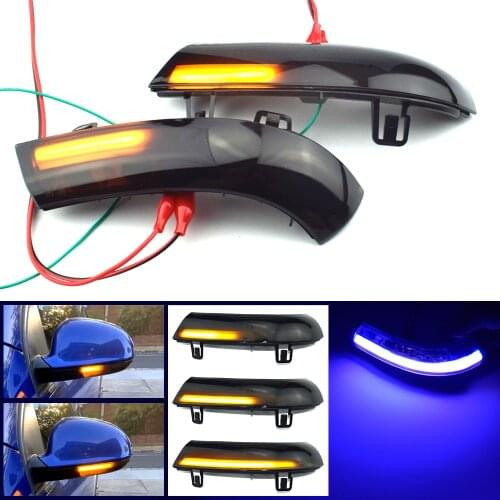 Dynamic Turn Signal LED Rearview Mirror Indicator Blinker Repeater Light For Volkswagen VW GOLF 5 Jetta MK5 Passat B5.5 B6 EOS