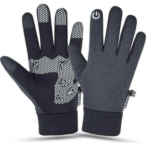 Winter Fishing Gloves Full Finger Anti-Sli Durable Outdoor Fishing Cycling Gloves Keep Warm Pesca Fitness Carp Fishing Tackle