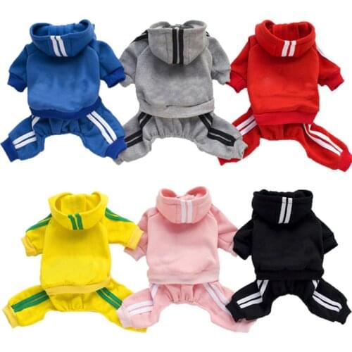 Winter Warm Dog Clothes Puppy Cat Jacket Coat for Small Dogs Chihuahua Pug Clothing Pet Bulldog Costumes Supplies