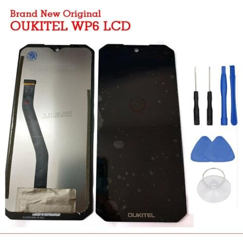 100% Original Nuevo OUKITEL WP6 pantalla LCD + conjunto de digitalizador de pantalla táctil LCD + digitalizador táctil para OUK