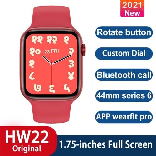 696 HW22 Smartwatch Series 6e 1.75 inch Full HD Screen Bluetooth Call DIY Watchfaces Smart Watch Fitness Clock For androis ios