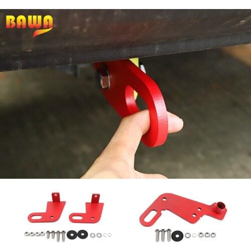 BAWA Car Front Rear Bumper Trailer Hook Vehicle Towing Hook Exterior Parts Accessories For suzuki jimny 2019