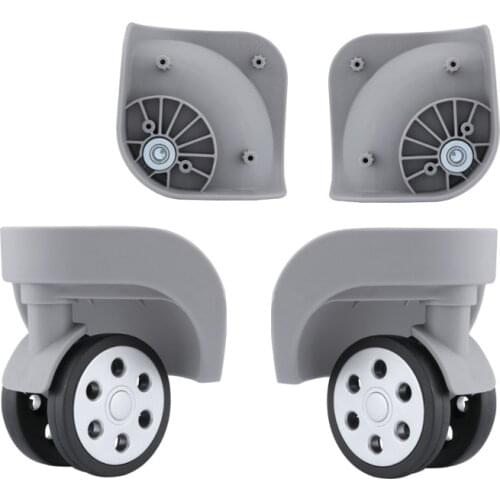 Trolley case universal wheel accessories password suitcase wheel pulley wheel repair shock absorption 20 inch 26 inch